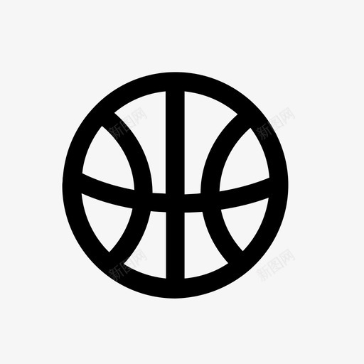 篮球悸动团队图标svg_新图网 https://ixintu.com nba 互联网 团队 悸动 爆发 盾徽 篮球 运动 震颤