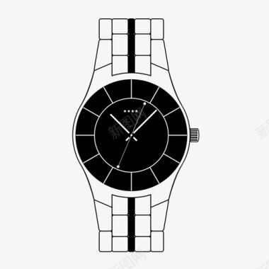 手表时间潮汐图标图标