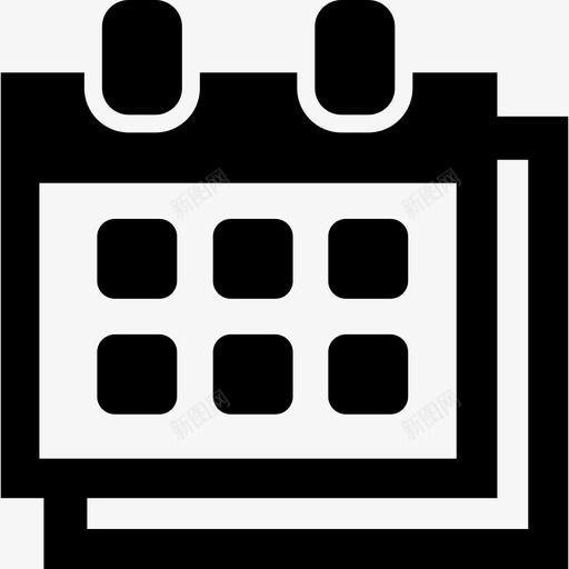 商务周日历工具freepikons商务图标svg_新图网 https://ixintu.com freepikons商务 商务周日历工具