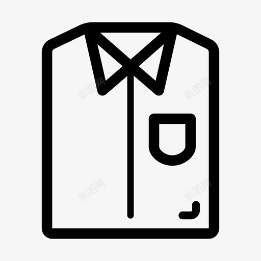 衬衫震颤悸动图标svg_新图网 https://ixintu.com 互联网 徽章 悸动 最新技术 服装 衬衫 裁缝 购物 震颤