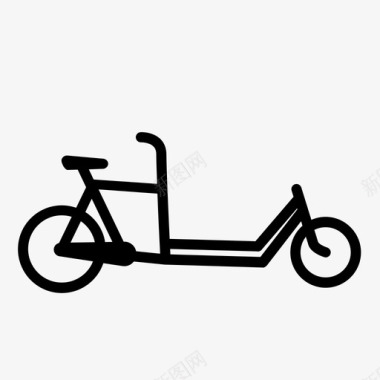 货运自行车车轮公园图标图标