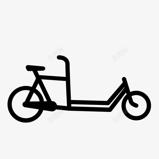 货运自行车车轮公园图标svg_新图网 https://ixintu.com 信使 公园 包 家庭自行车 携带 携带自行车 有趣 货运自行车 车轮