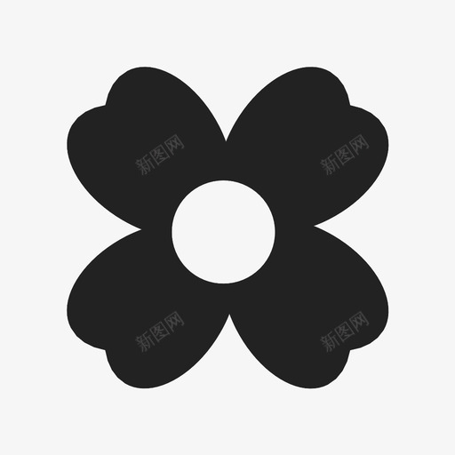 花悸动浪涌图标svg_新图网 https://ixintu.com 夏天 开花 悸动 摆动 浪涌 脉搏 花 颤抖
