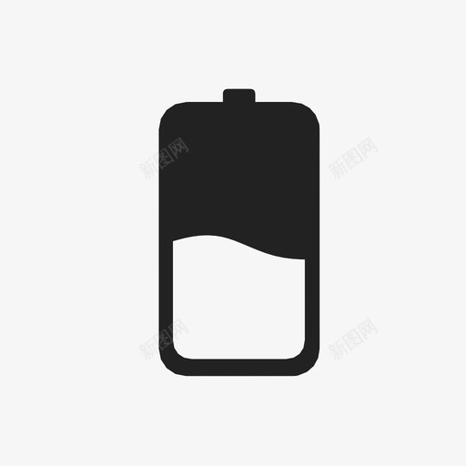 电池阴极充电图标svg_新图网 https://ixintu.com 一半 充电 电 电力 电池 设备 阴极