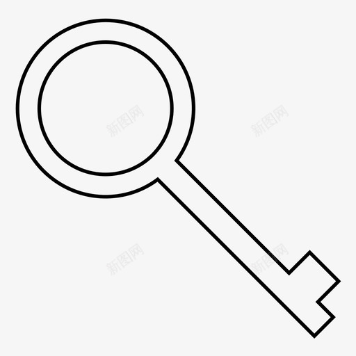 钥匙展示件安全图标svg_新图网 https://ixintu.com 安全 展示件 工具 打开 材料 物品 电源 通道 钥匙