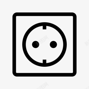 电源插座电压插头图标图标