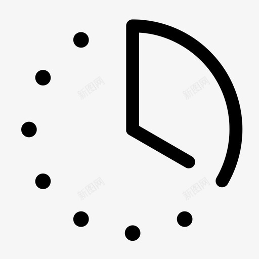 时钟闹钟倒计时图标svg_新图网 https://ixintu.com 倒计时 圈数 定时 小时 时钟 秒表 计时器 闹钟