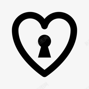 心锁1爱情灵感图标图标