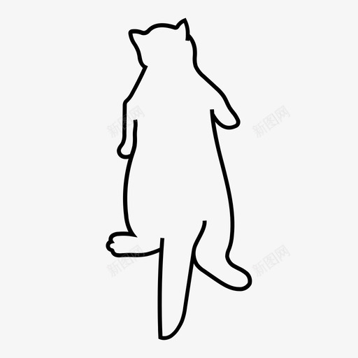 小猫猫图标svg_新图网 https://ixintu.com 小猫 猫