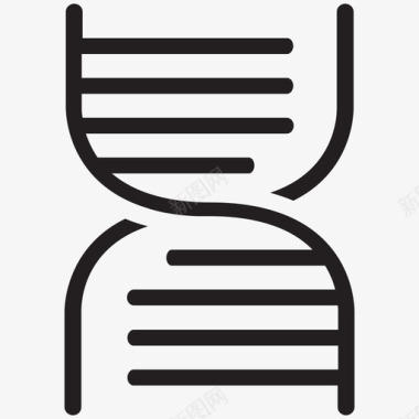 DNA医学化学图标图标