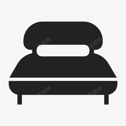 床展品材料图标svg_新图网 https://ixintu.com 家具 展品 床 材料 物品 睡眠 躺椅 酒店