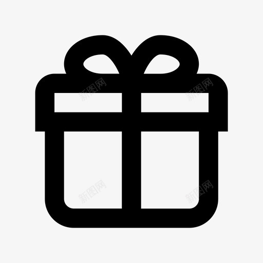 礼品盒1庆祝活动图标svg_新图网 https://ixintu.com 1 圣诞礼物 庆祝活动 派对 爱情和浪漫材料图标 礼品盒 礼物