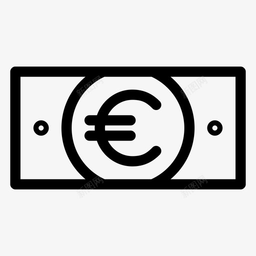 欧元支付投资图标svg_新图网 https://ixintu.com 价值 投资 支付 欧元 欧洲人 现金 货币 通用货币 银行 银行额度