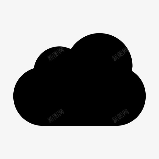 云凝结积云图标svg_新图网 https://ixintu.com 云 凝结 天气 天空云 浮云 积云 雾 预报 飞行员材料图标