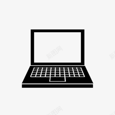 笔记本电脑小型电脑电脑图标图标