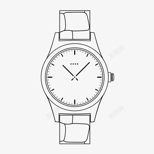 手表配件钟表图标svg_新图网 https://ixintu.com 手表 时间 计时 配件 钟表