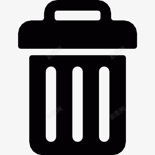 垃圾桶回收纸张图标svg_新图网 https://ixintu.com 删除 医疗 取出 回收 垃圾 垃圾桶 垃圾箱 有机 界面 疾病健康 纸张