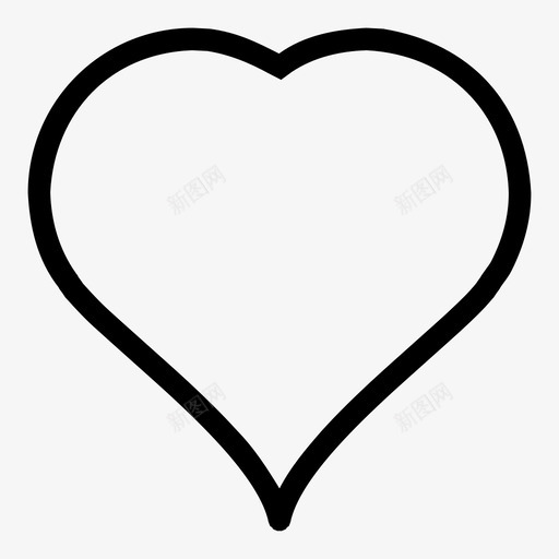 heart1定期收集图标svg_新图网 https://ixintu.com heart1 定期收集