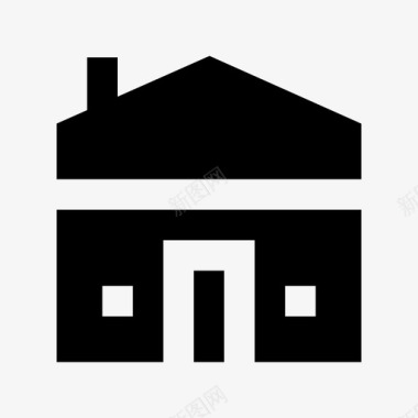 房子别墅房地产图标图标