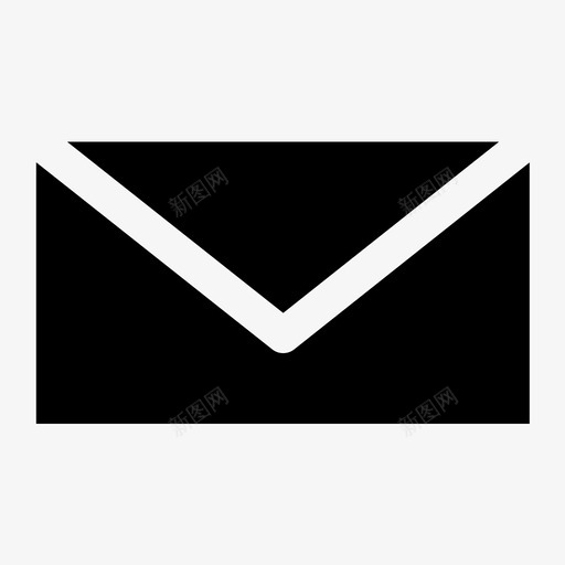 信封包裹邮件图标svg_新图网 https://ixintu.com 信件 信封 包裹 发送 收件箱 用户需要实心 电子邮件 邮件 附件