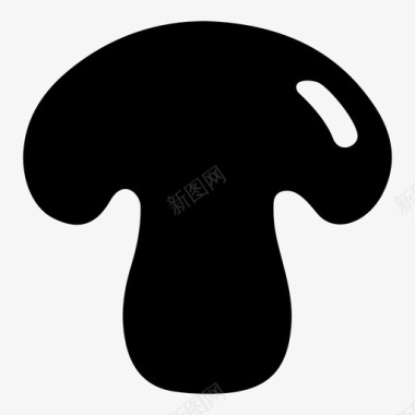 蘑菇美食偶像图标图标