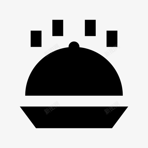 盘子厨具材料图标svg_新图网 https://ixintu.com 厨具材料图标 盘子