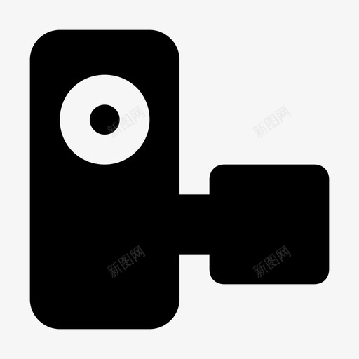 摄像机使用人物图标svg_新图网 https://ixintu.com 人物 使用 录像 手持摄像头 捕捉 摄像机 清晰 科技材料图标