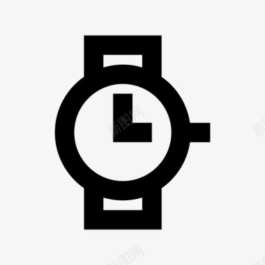 手表十二计时器图标图标