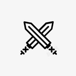 手机世纪佳缘图标交叉剑武器战争图标高清图片