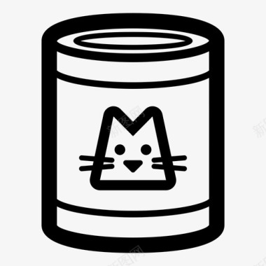 猫粮宠物物品图标图标