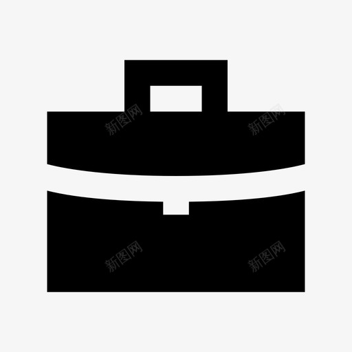 公文包挎包行李图标svg_新图网 https://ixintu.com 公文包 商务 商务和办公材料实心图标 手提箱 挎包 携带 文件 皮革 笔记本电脑 行李