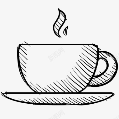 咖啡悸动茶图标图标