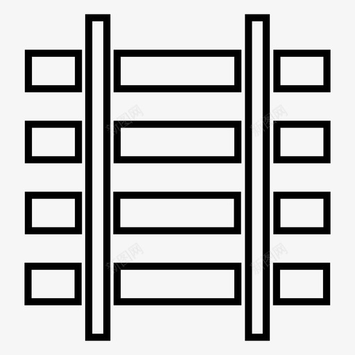 列车轨道货车轨道车图标svg_新图网 https://ixintu.com passengar车厢 列车轨道 列车道口 蒸汽机 货车 轨道 轨道列车交叉轨道 轨道车 运输 铁路