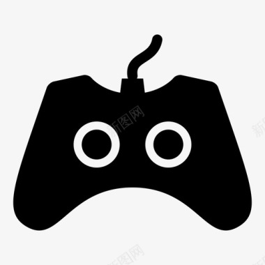 游戏控制器字形用户界面2图标图标