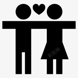 一个情侣夫妻1爱情图标高清图片
