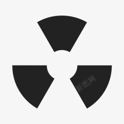 放射性物质放射性废物病毒图标高清图片