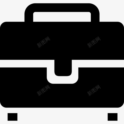 手提箱工具和用具免费派康商务图标svg_新图网 https://ixintu.com 免费派康商务 工具和用具 手提箱