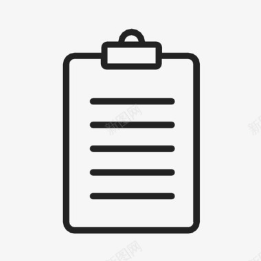 剪贴板智能手机报告图标图标