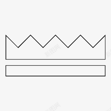 皇冠皇室王国图标图标