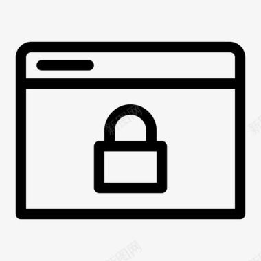 浏览器锁网络浏览器震动图标图标
