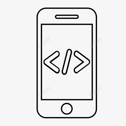 移动代码数据创建应用程序创建图标svg_新图网 https://ixintu.com 应用程序创建 数据创建 移动代码 移动集合1 程序员 组织框架 编码 计算机语言 设计软件