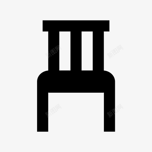 椅子家具材质图标svg_新图网 https://ixintu.com 家具材质图标 椅子