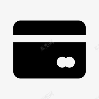 信用卡visa卡智能卡图标图标