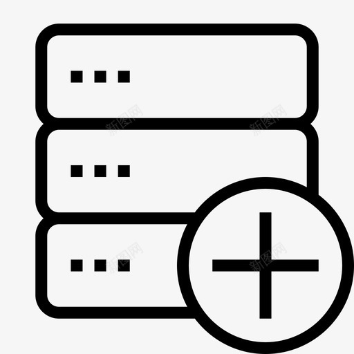 serverpluspulsenetwork图标svg_新图网 https://ixintu.com crest graze increase internet network pulse serverplus 数据库 无线 硬件和设备