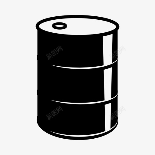 金属桶管道汽油图标svg_新图网 https://ixintu.com 容器 桶 汽油 油桶 管道 金属桶