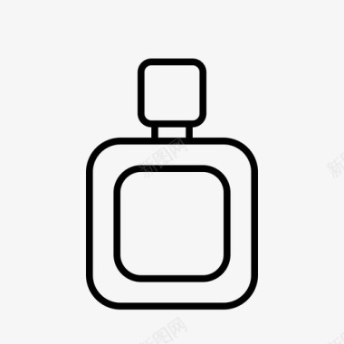 香水瓶子采购图标图标