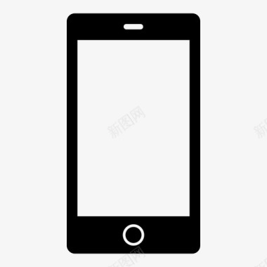 手机智能手机展示品图标图标