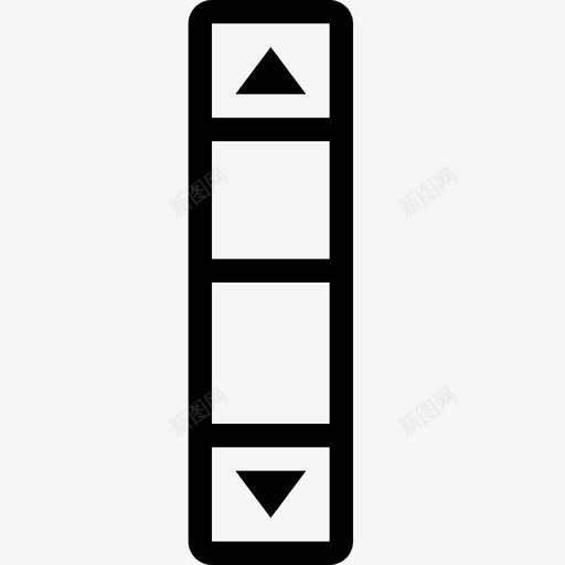 滚动条垂直滚动条用户界面图标svg_新图网 https://ixintu.com 互联网 可用性 垂直滚动条 无线 波峰 滚动条 潮汐 用户界面 脉冲