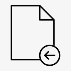 最前页文档上一页文档前一页纸张页图标高清图片