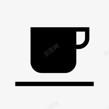 咖啡杯干杯马克杯图标图标